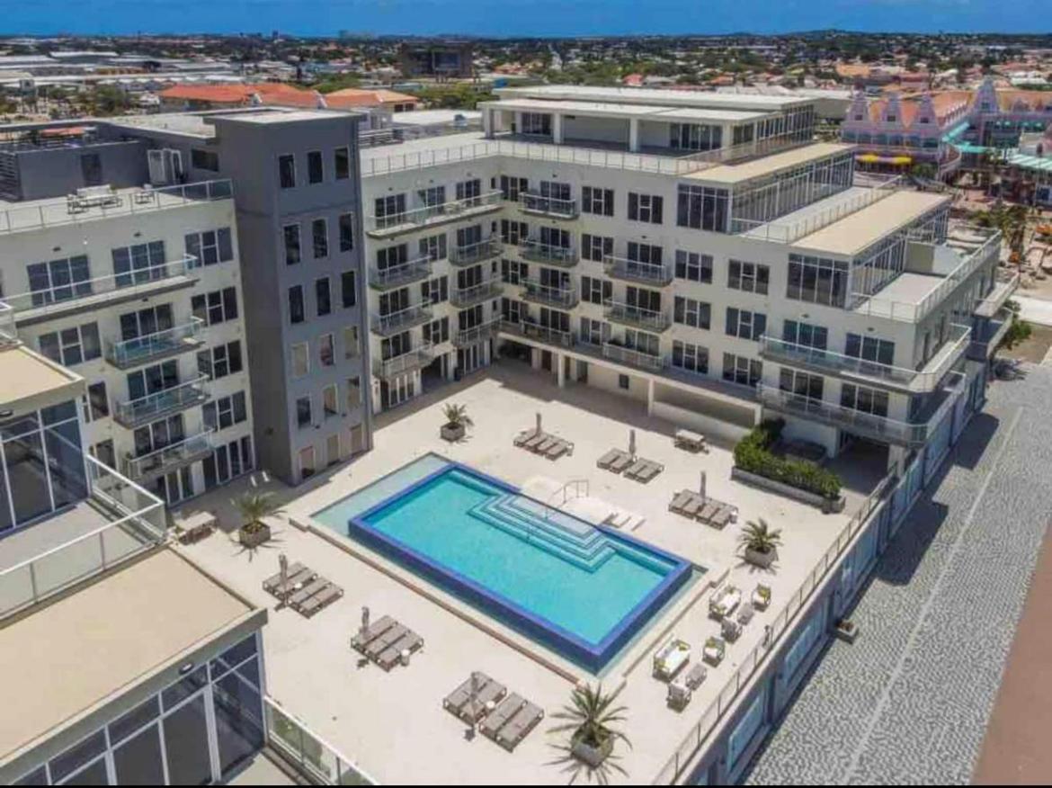 Luxury Condo With Infinity Pool & Ocean View Oranjestad Exterior foto